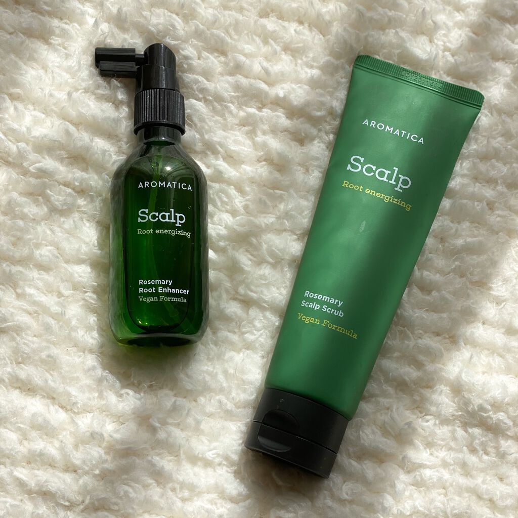ローズマリー スカルプ シャンプー/コンディショナー﻿/AROMATICA/市販シャンプーを使ったクチコミ（1枚目）