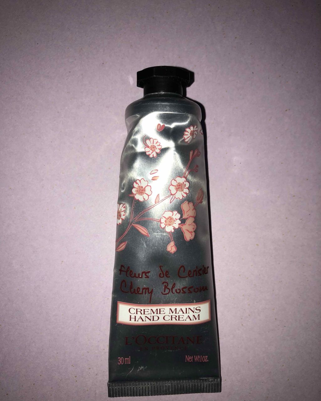 チェリーブロッサム ハンドクリーム/L'OCCITANE/ハンドクリームを使ったクチコミ(1枚目)