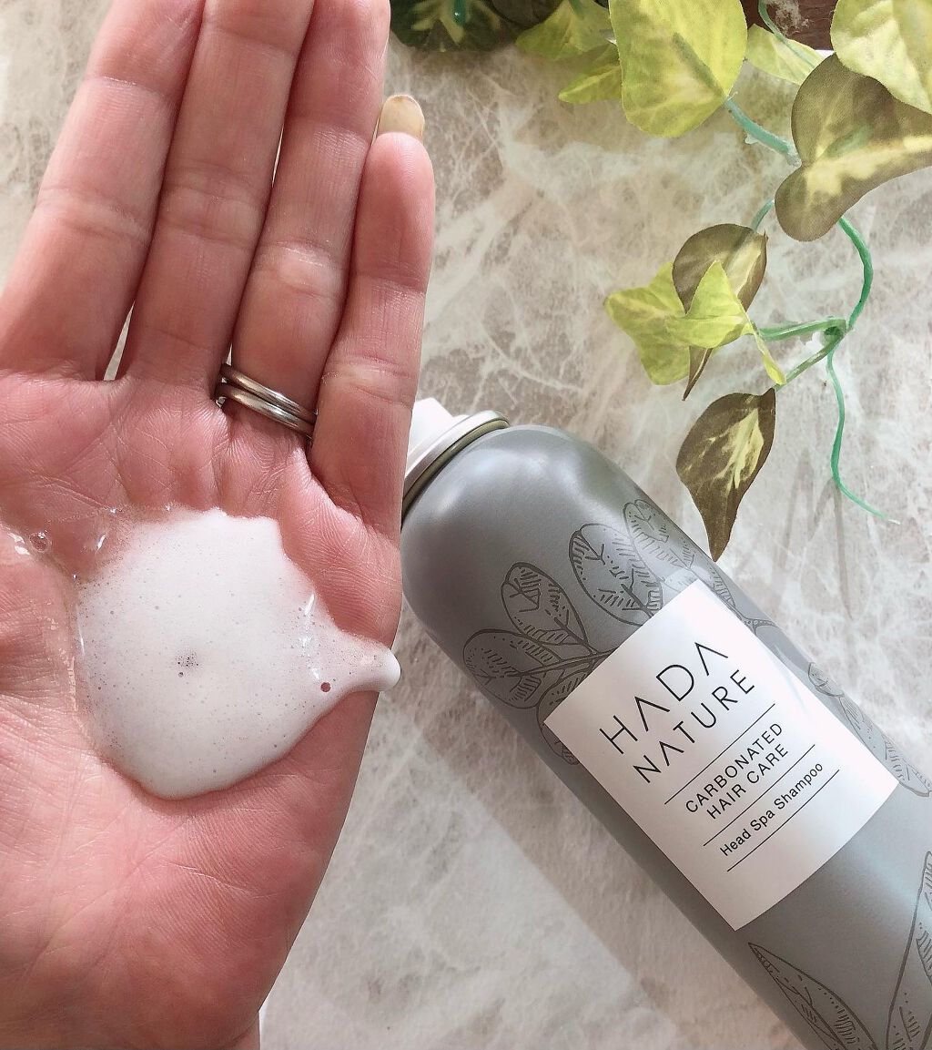 炭酸ヘッドスパシャンプー/トリートメント/肌ナチュール/市販シャンプーを使ったクチコミ(4枚目)