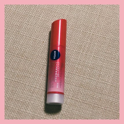 モイストピュアカラーリップ/ニベア/リップクリームを使ったクチコミ(1枚目)