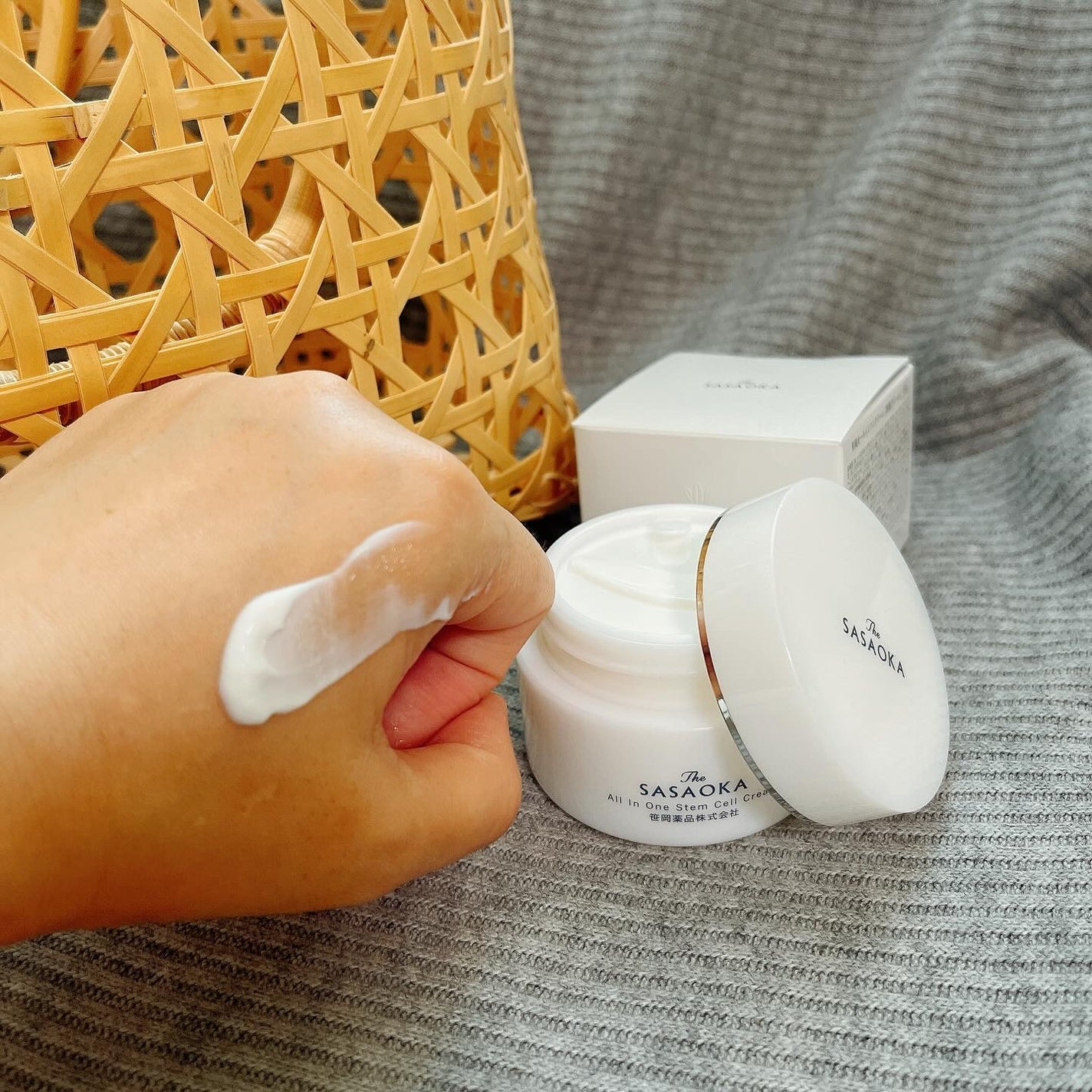 笹岡オールインワンクリーム/笹岡薬品/オールインワン化粧品を使ったクチコミ(4枚目)