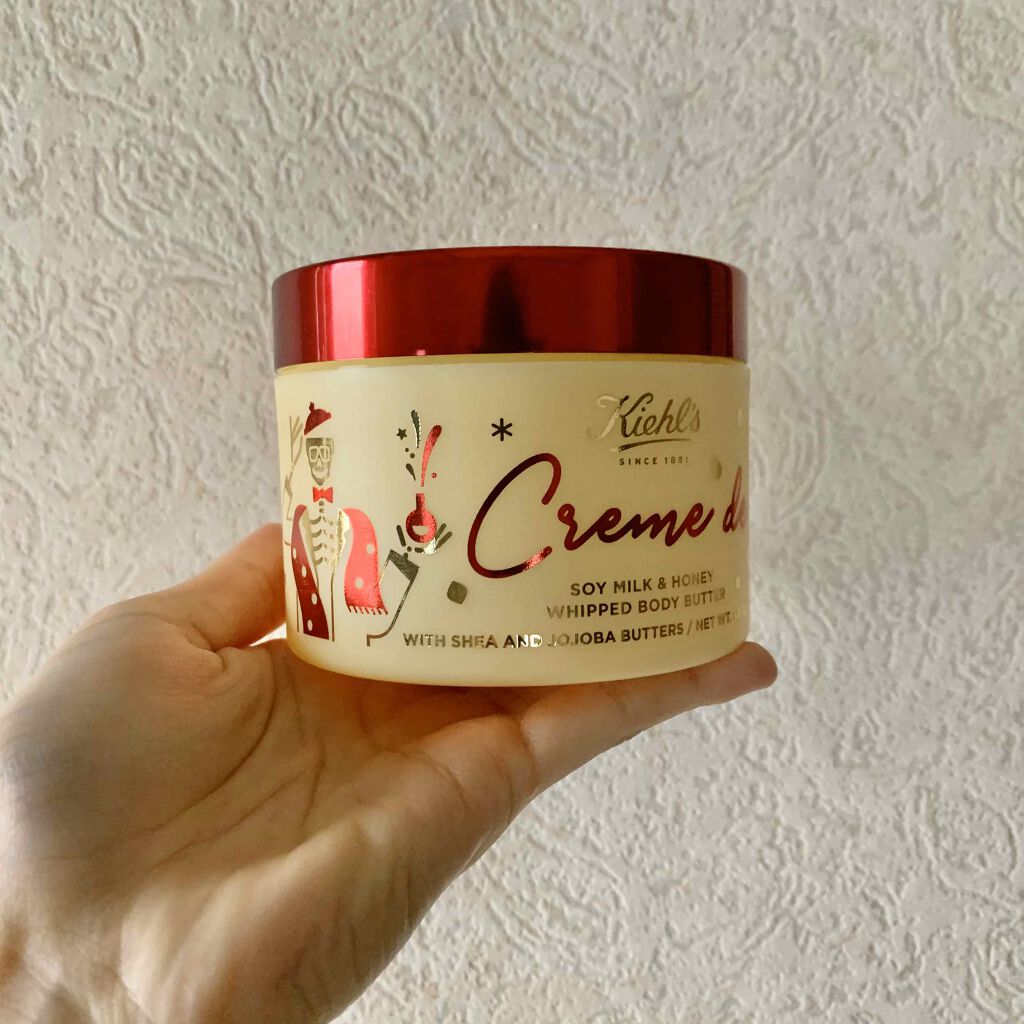 キールズ クレム ドゥ コール ホイップ ボディ バター ハニー56ｇ/Kiehl's/ボディクリームを使ったクチコミ（1枚目）