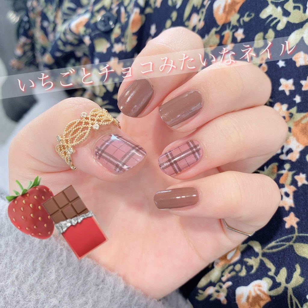 しずくネイルシール/キャンドゥ/ネイルシールを使ったクチコミ（1枚目）