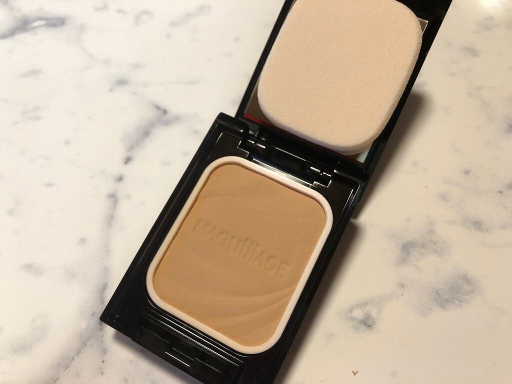 ドラマティックパウダリー EX/マキアージュ/パウダーファンデーションを使ったクチコミ(3枚目)