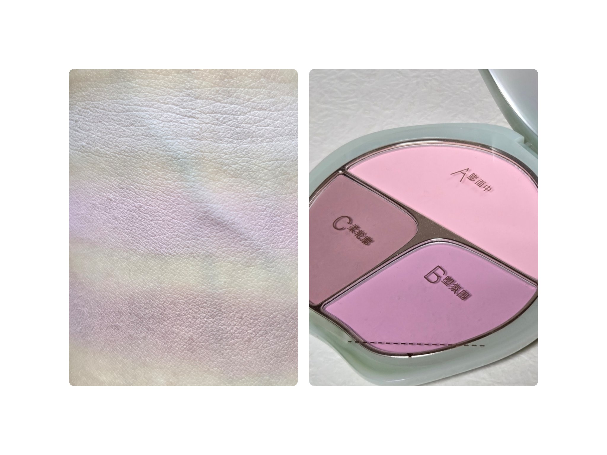 TIMAGE  3色チークパレット/TIMAGE/パウダーチークを使ったクチコミ（2枚目）