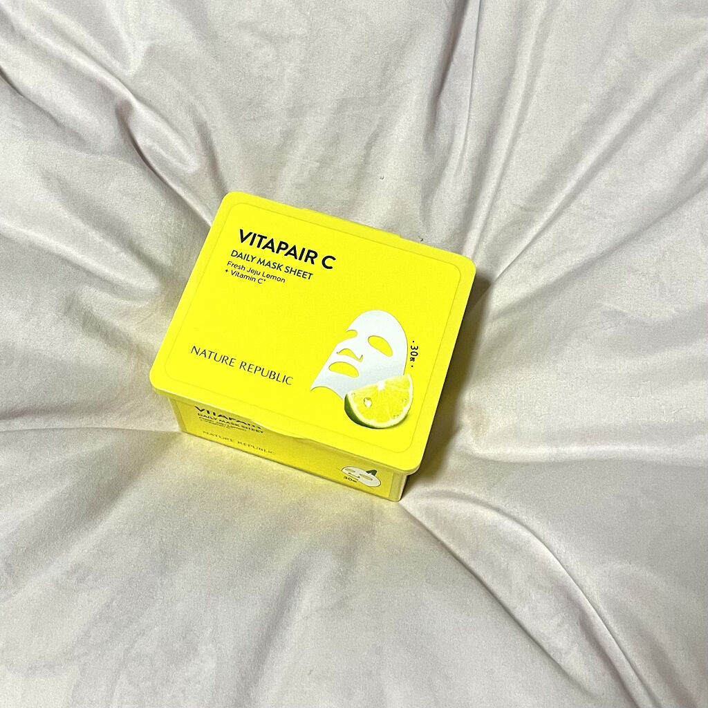 ビタペアCデイリーシートマスク/ネイチャーリパブリック/シートマスク・パックを使ったクチコミ（1枚目）