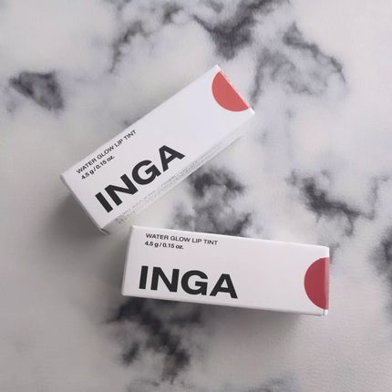 ウォーターグローリップティント/INGA/リップティントを使ったクチコミ(1枚目)
