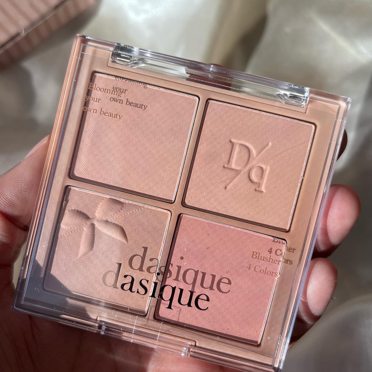 ブレンディングムードチーク/dasique/パウダーチークを使ったクチコミ（2枚目）