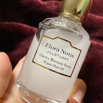 チェリーブロッサム リペアヘアオイル/Flora Notis JILL STUART/ヘアオイルを使ったクチコミ(3枚目)