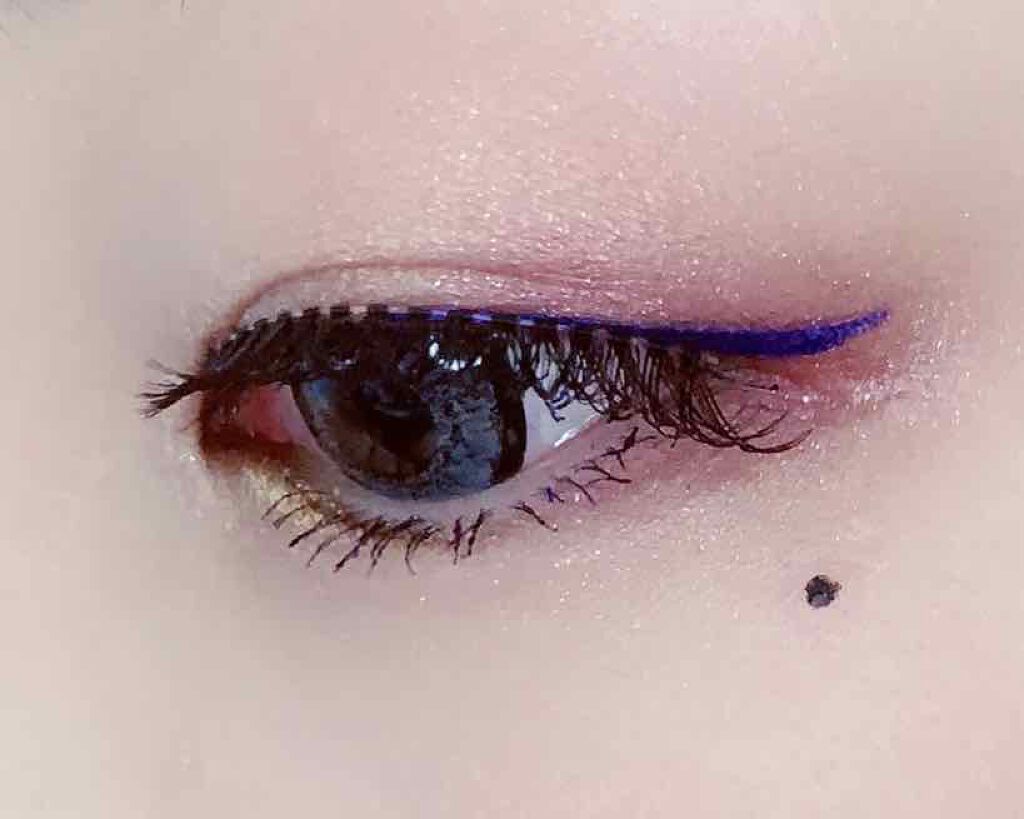 ル ライナー ドゥ シャネル 526	ブルー コバルト/CHANEL/リキッドアイライナーを使ったクチコミ（2枚目）