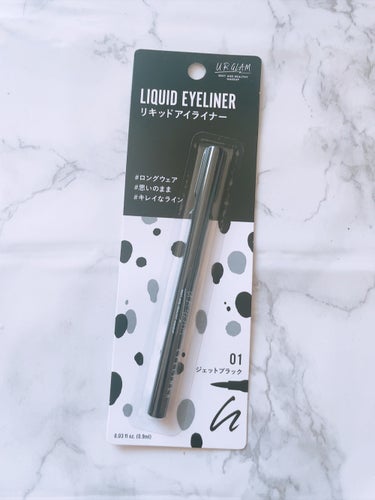 UR GLAM　LIQUID EYELINER ジェットブラック/U R GLAM/リキッドアイライナーの画像