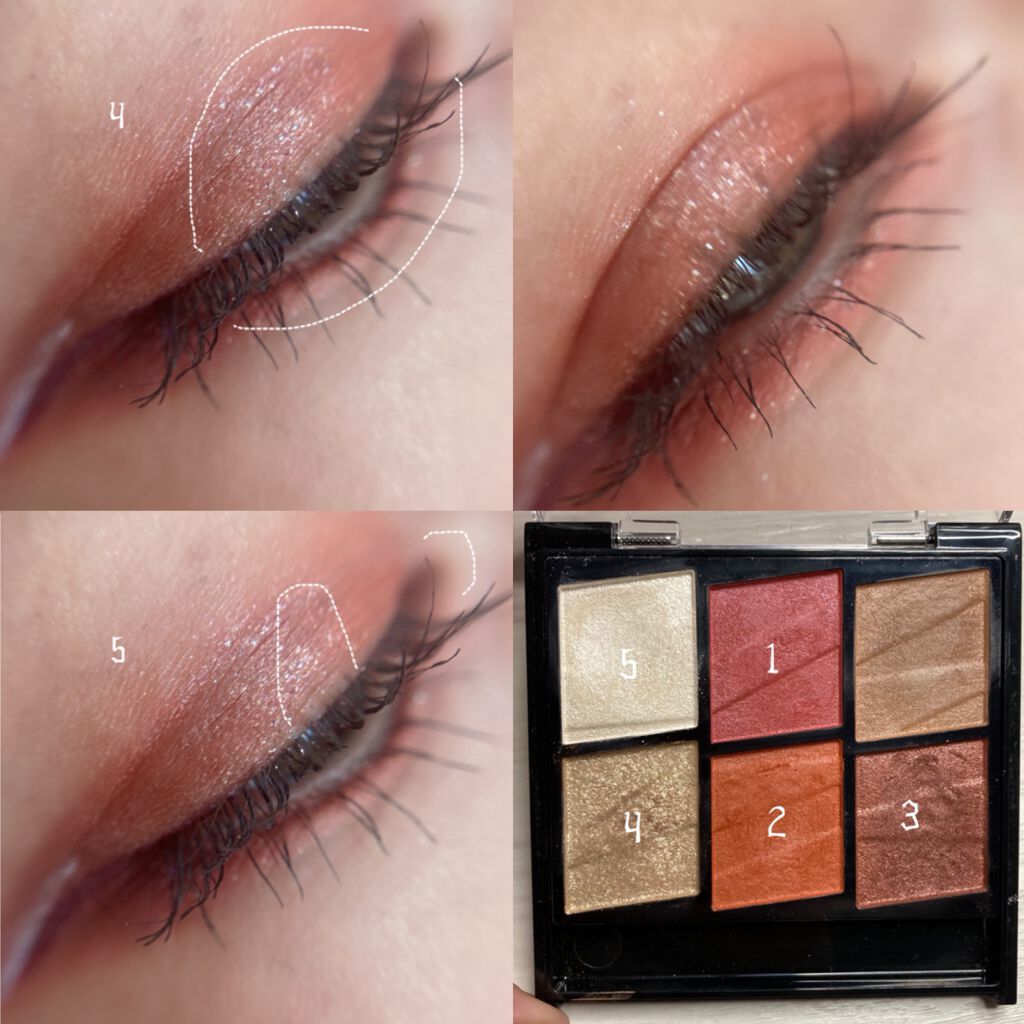 トーンディメンショナルパレット/KATE/メイクアップキットを使ったクチコミ(3枚目)