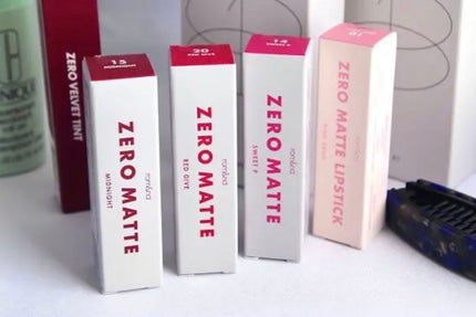 ゼロマットリップスティック/rom&nd/口紅を使ったクチコミ(1枚目)