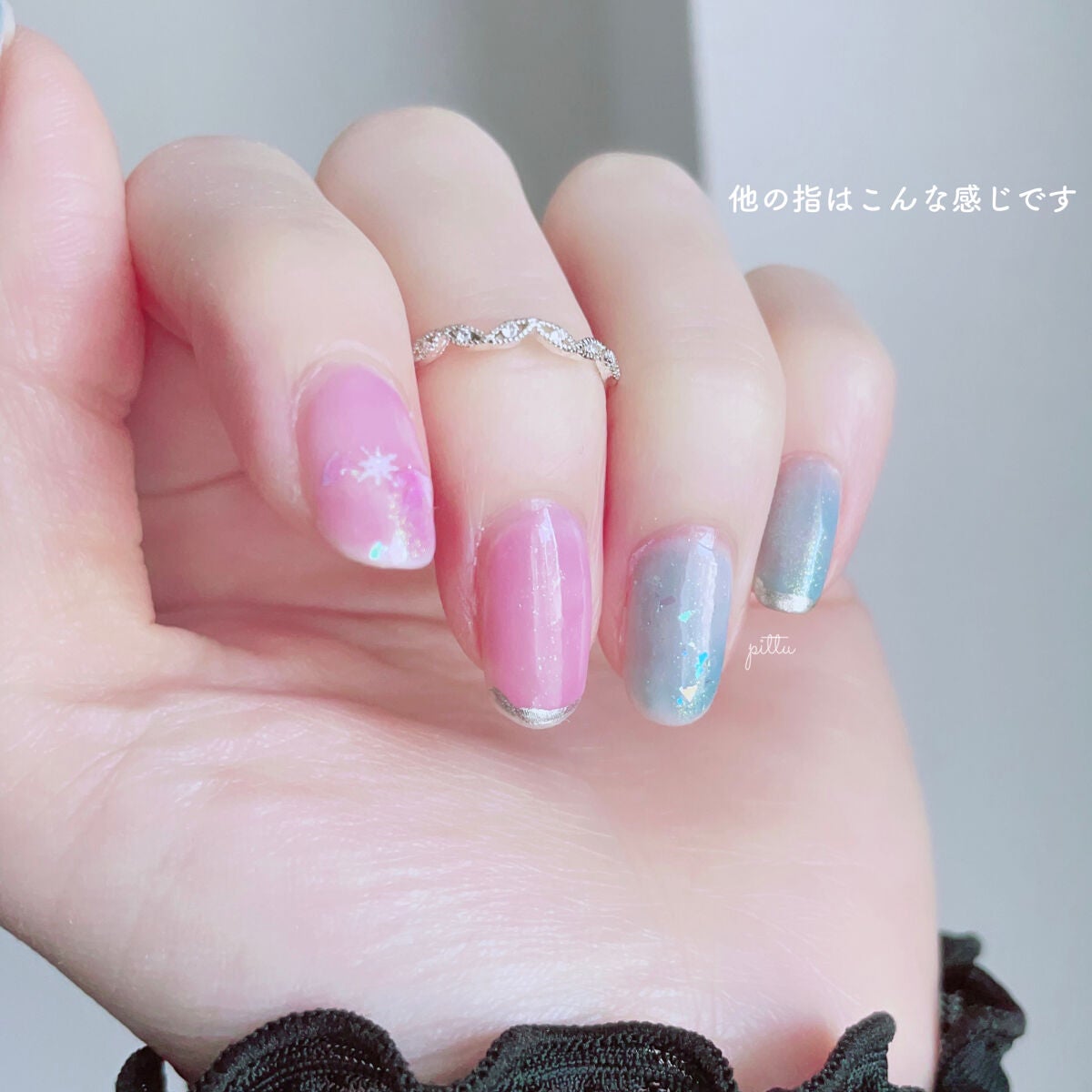 カラフルネイルズ/キャンメイク/マニキュアを使ったクチコミ(5枚目)