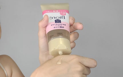 おうちdeエステ 肌をやわらかくする マッサージ洗顔ジェル /ビオレ/その他洗顔料を使ったクチコミ(2枚目)