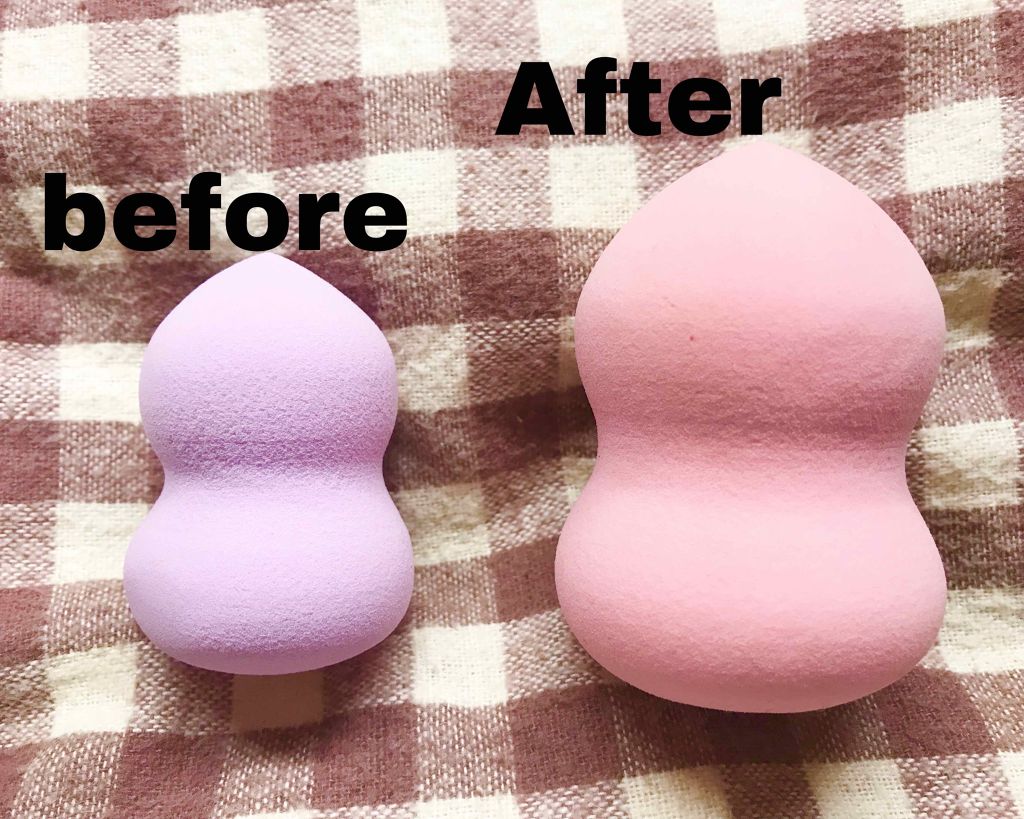 リキッドファンデーションスポンジ(ホイップ型)/DAISO/パフ・スポンジを使ったクチコミ(1枚目)