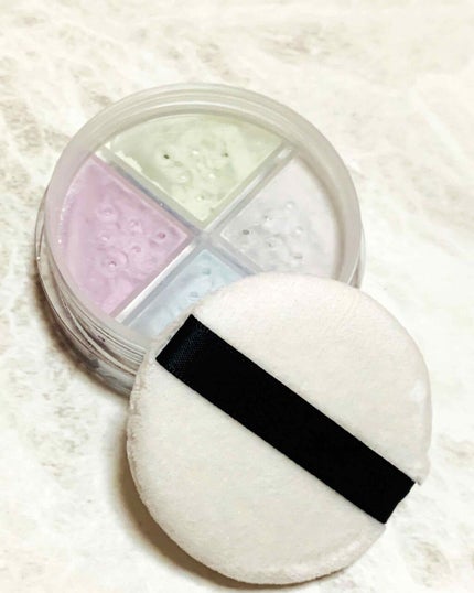 UR GLAM LUXE 4 COLORS FACE POWDER/U R GLAM/ルースパウダーを使ったクチコミ(2枚目)