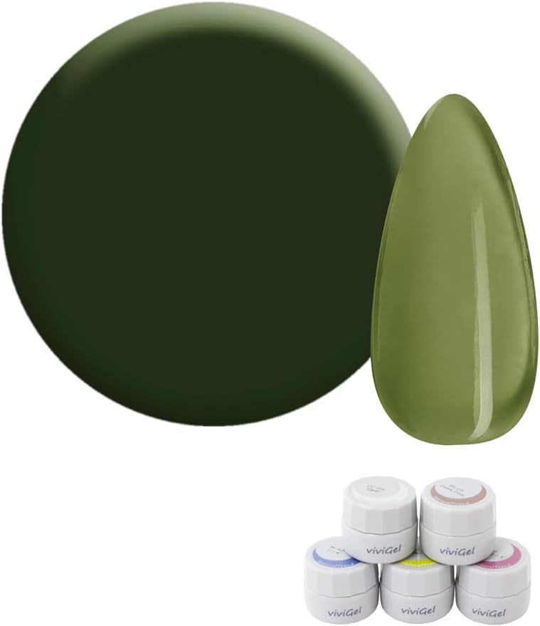 ジェルネイルカラー vivi AC-09 Olive Green