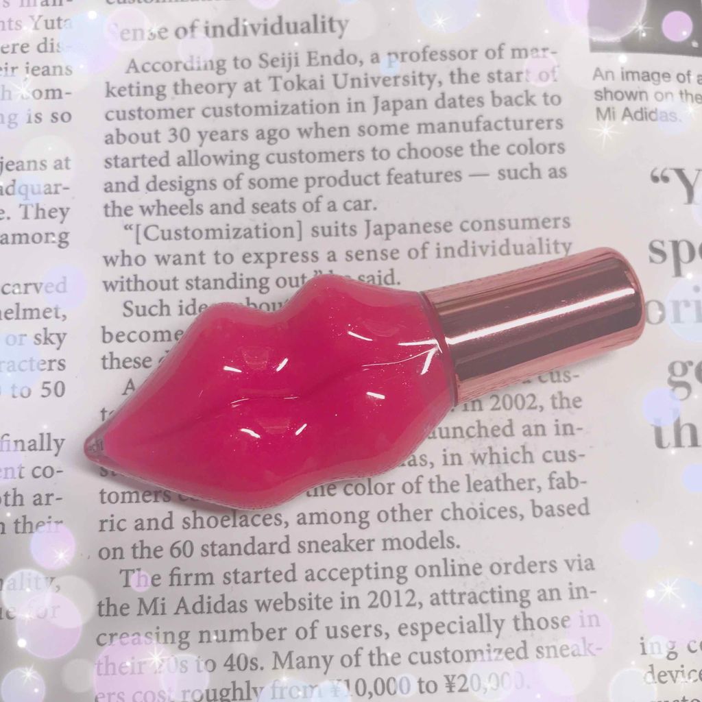 メルティーリップセラム/プランプピンク/リップグロスを使ったクチコミ(1枚目)