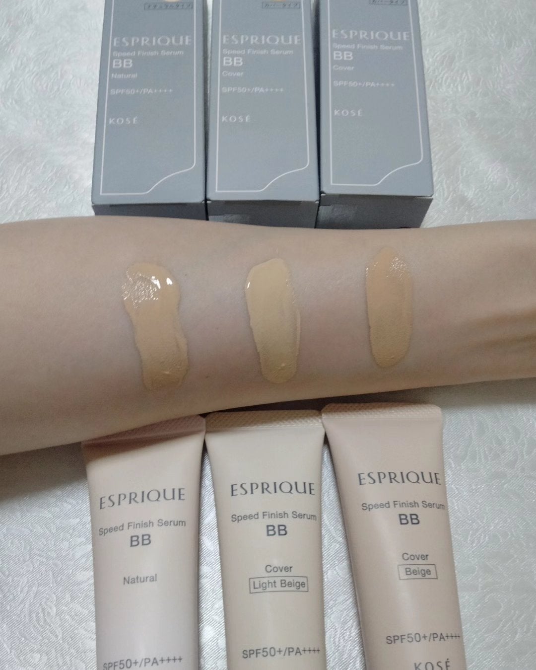 スピードフィニッシュ セラム BB ナチュラル/ESPRIQUE/BBクリームを使ったクチコミ(3枚目)
