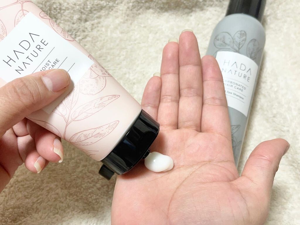 炭酸ヘッドスパシャンプー／トリートメント/肌ナチュール/市販シャンプーを使ったクチコミ（3枚目）