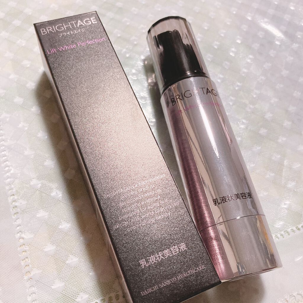 リフトホワイト パーフェクション/BRIGHTAGE/美容液を使ったクチコミ（1枚目）