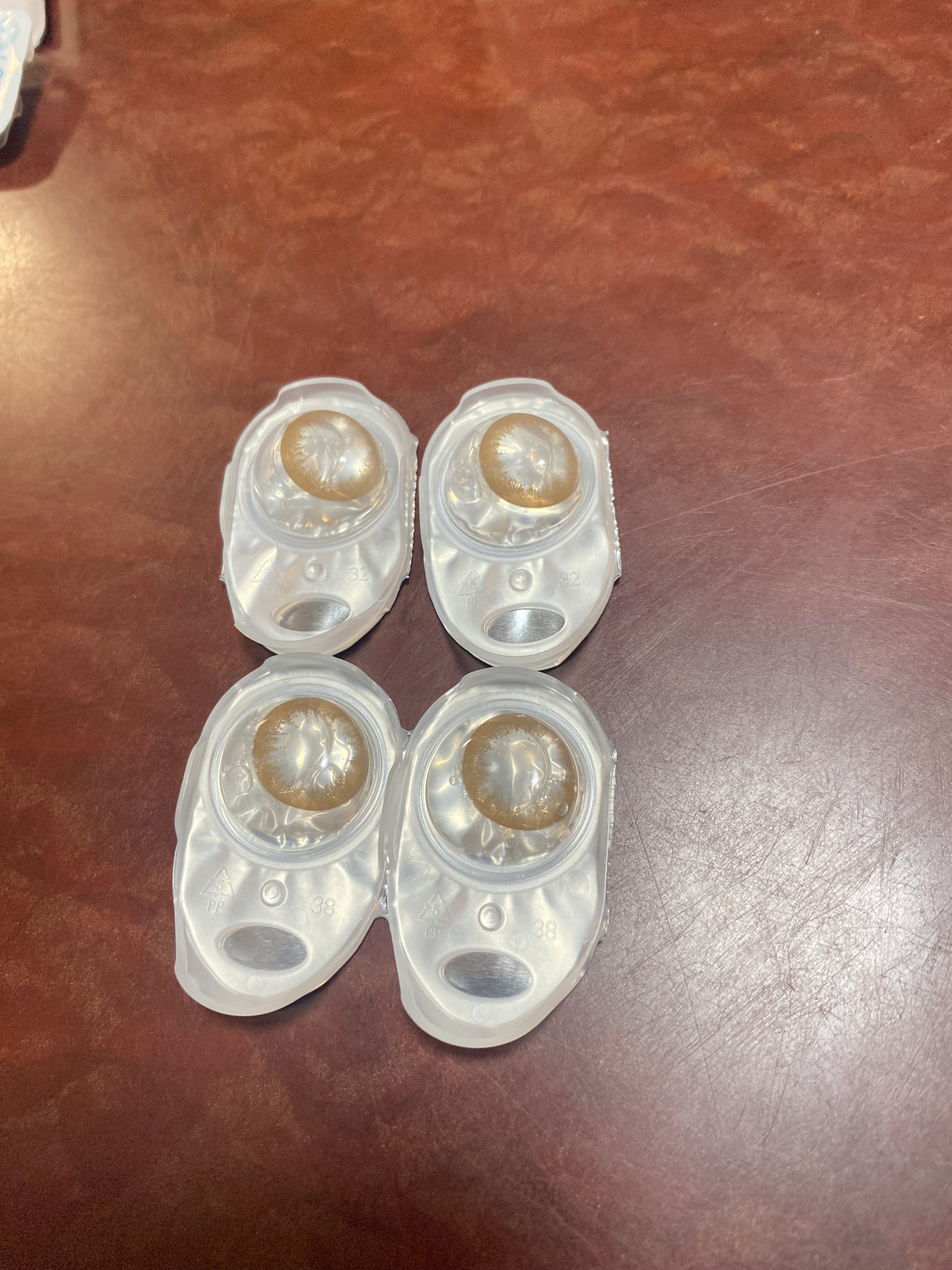 デコラティブアイズ ヴェール Coral Bloom/Decorative Eyes/カラーコンタクトレンズを使ったクチコミ（2枚目）