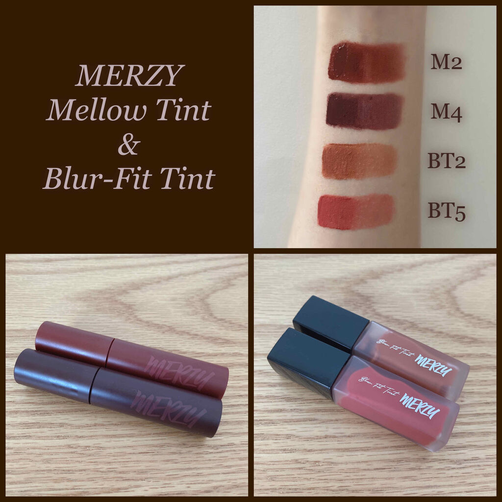 バイト ザ ビート メロウ ティント/MERZY/リップティントを使ったクチコミ（1枚目）