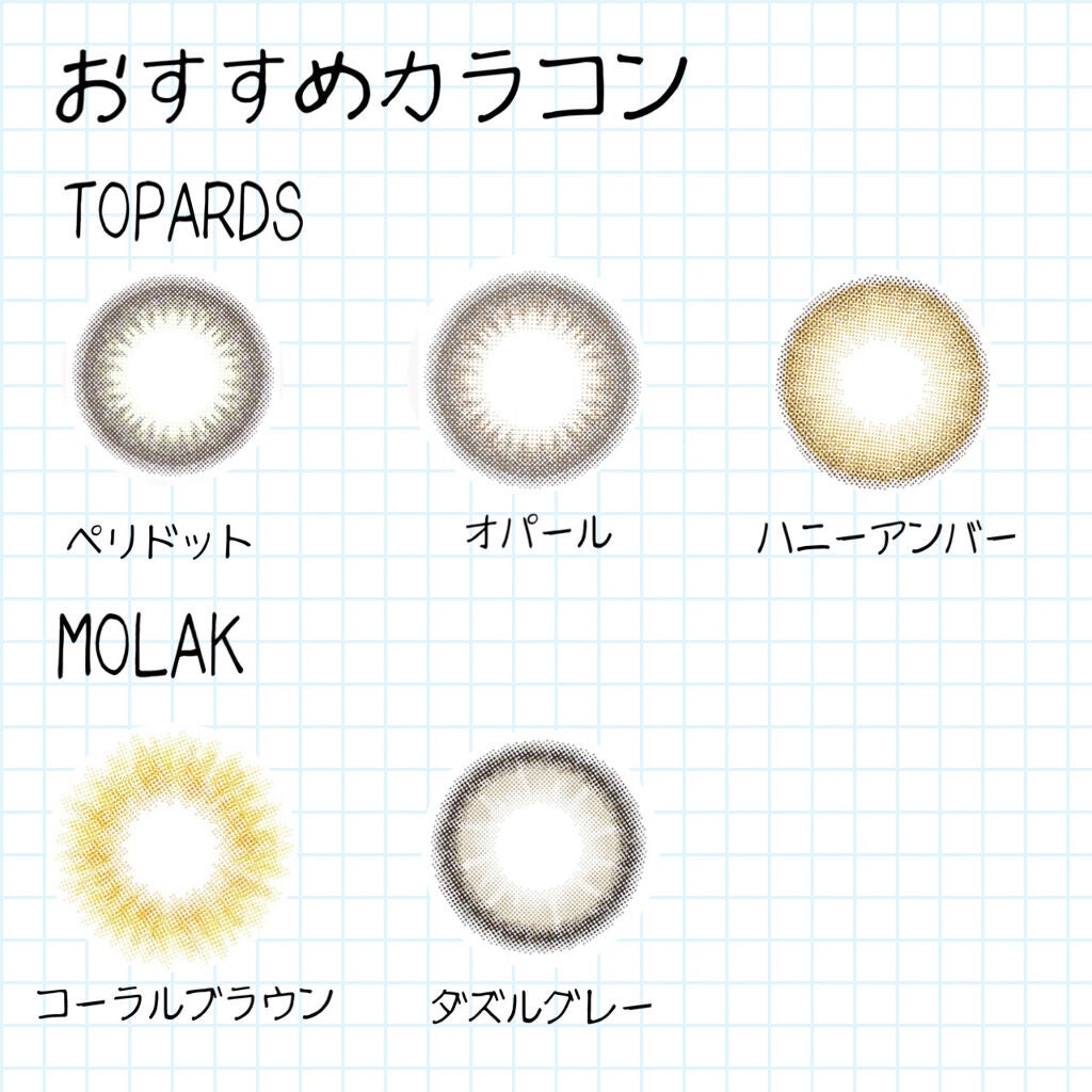 TOPARDS 1day/TOPARDS/ワンデー(1DAY)カラコンを使ったクチコミ(3枚目)