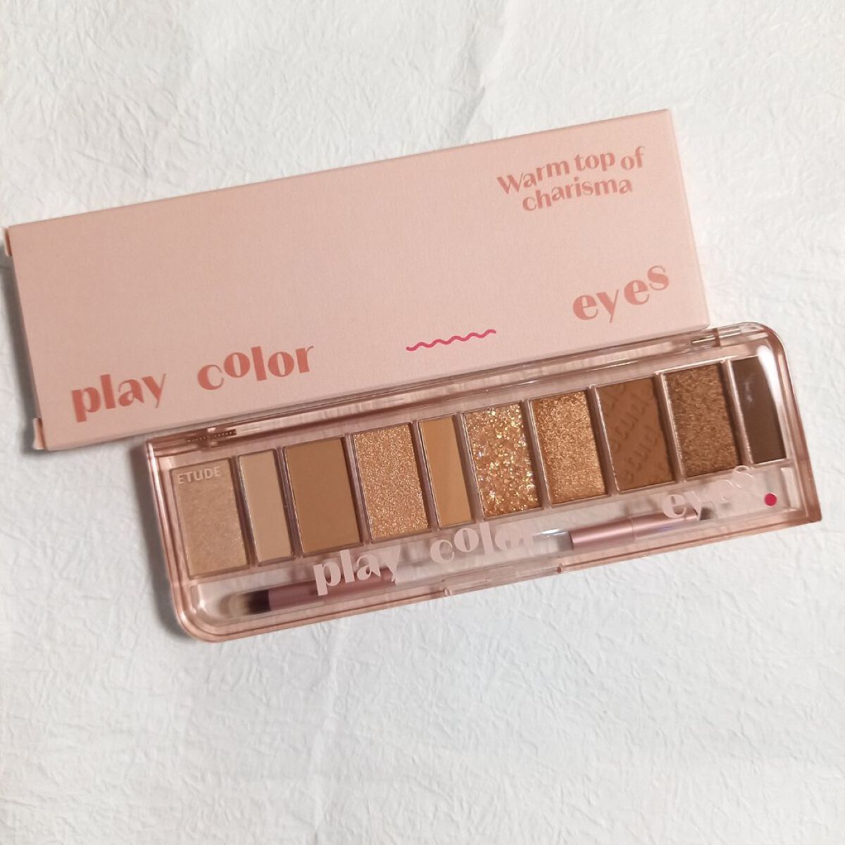 プレイカラー アイシャドウ/ETUDE/アイシャドウパレットを使ったクチコミ（2枚目）