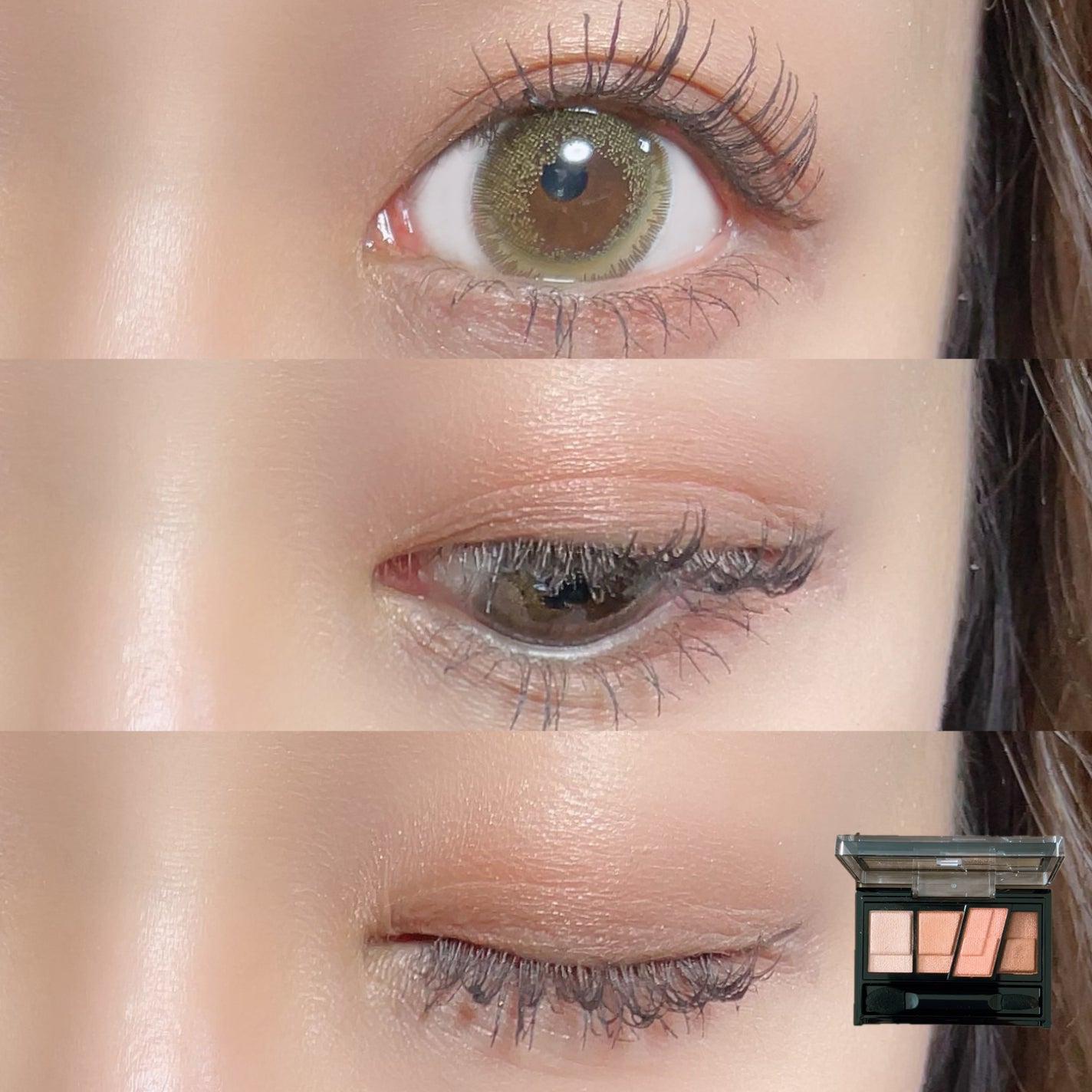 デザイニングブラウンアイズ/KATE/アイシャドウパレットを使ったクチコミ(3枚目)