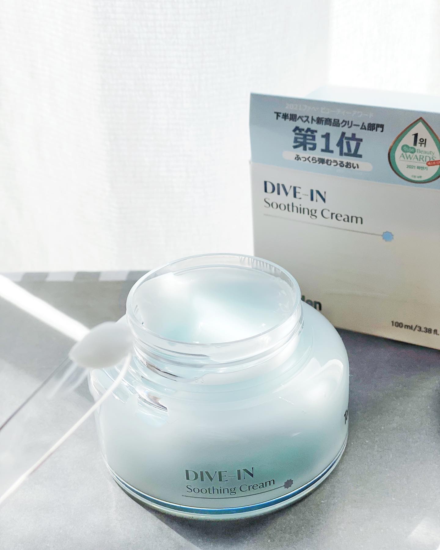 ダイブインスージングクリーム/Torriden/フェイスクリームを使ったクチコミ（1枚目）