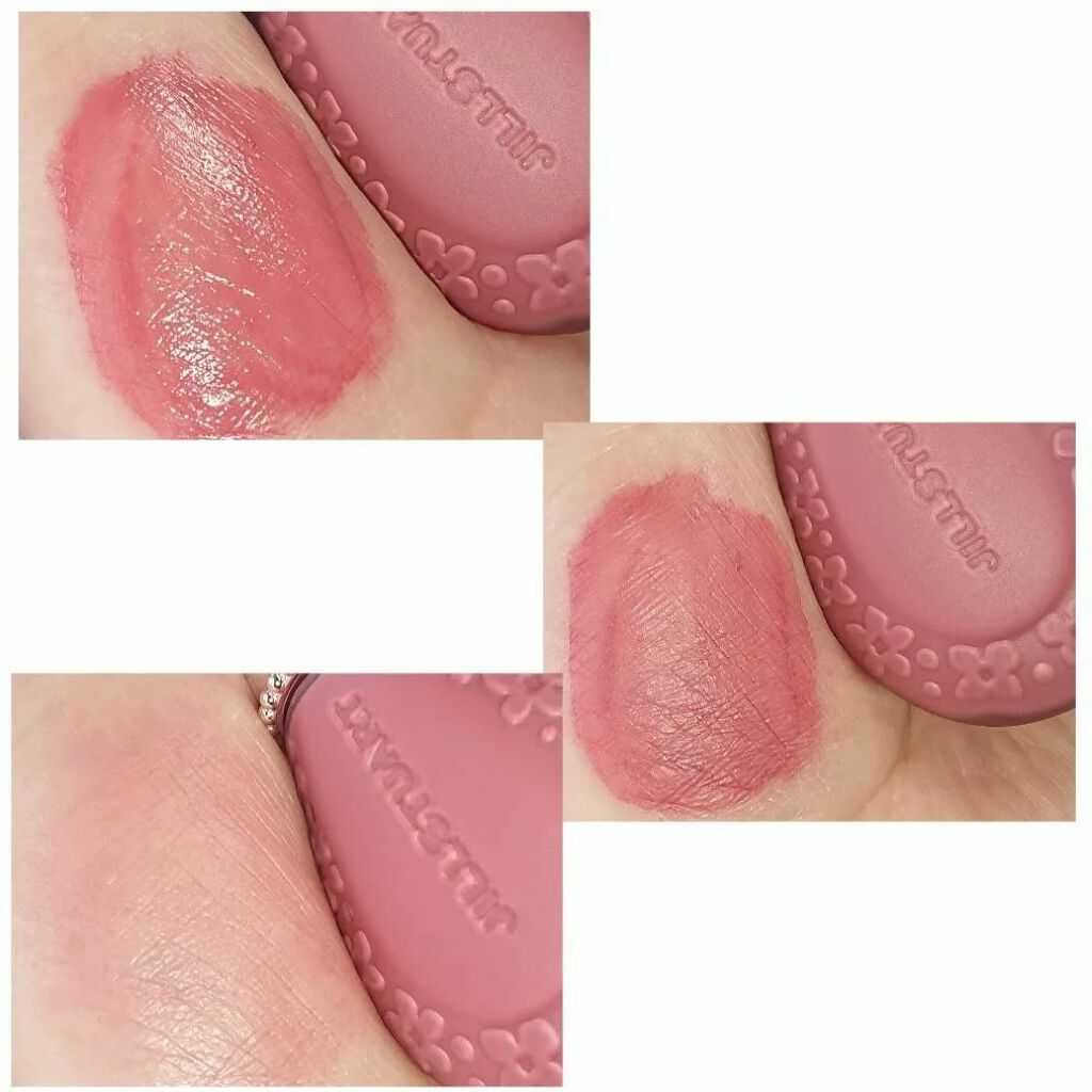 ジルスチュアート ブルームドロップ リップ&チーク シフォン/JILL STUART/リキッドチークを使ったクチコミ(2枚目)