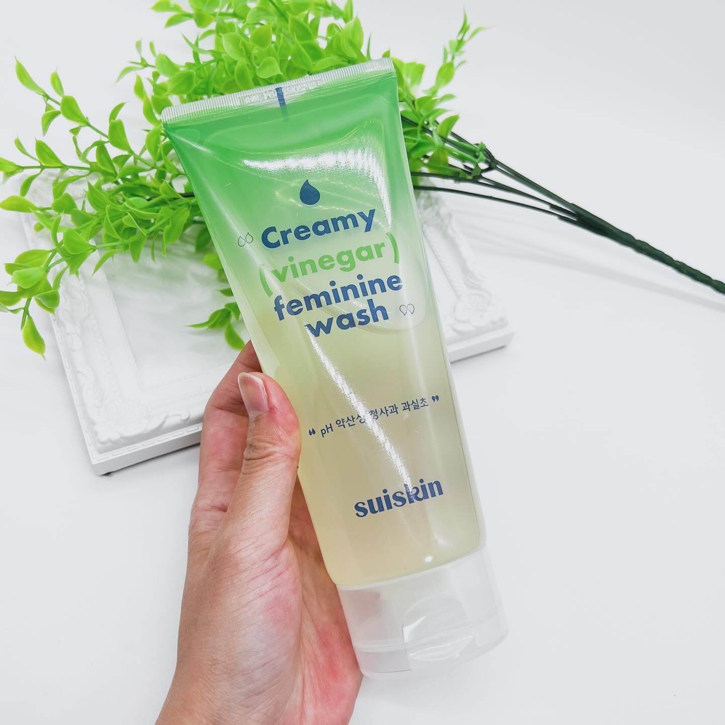 クリーミービネガーフェミニンウォッシュ/suiskin/ボディソープを使ったクチコミ（2枚目）