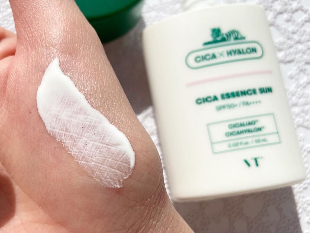 CICA エッセンスサン/VT/日焼け止めローションを使ったクチコミ（2枚目）