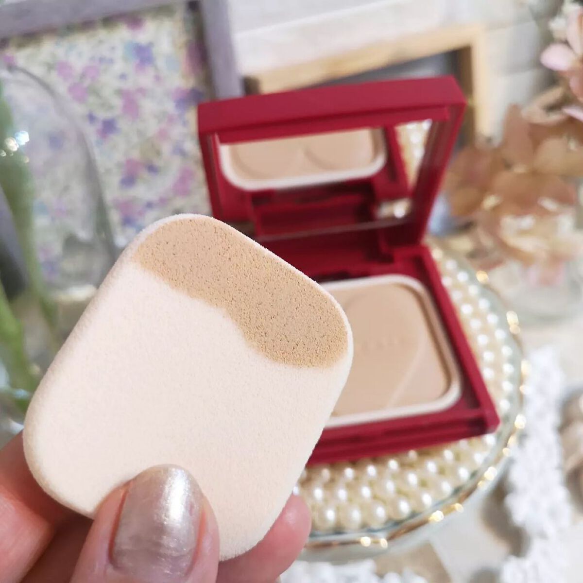 プロフィニッシュファンデーション/インテグレート/パウダーファンデーションを使ったクチコミ(5枚目)