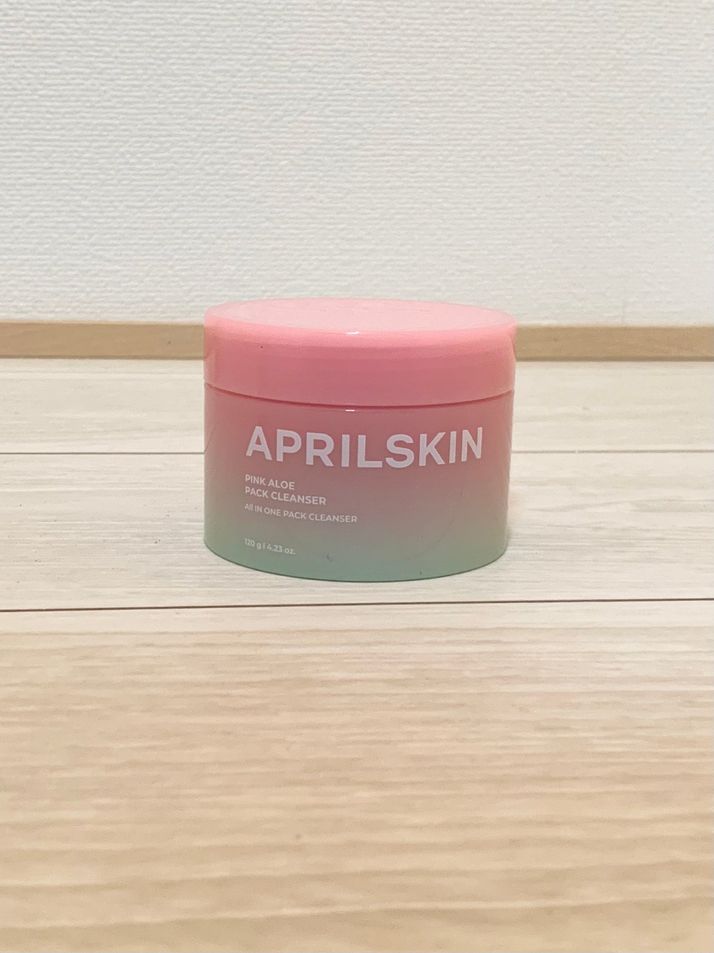 ピンクアロエメレンゲクレンザー/APRILSKIN/その他洗顔料を使ったクチコミ(1枚目)