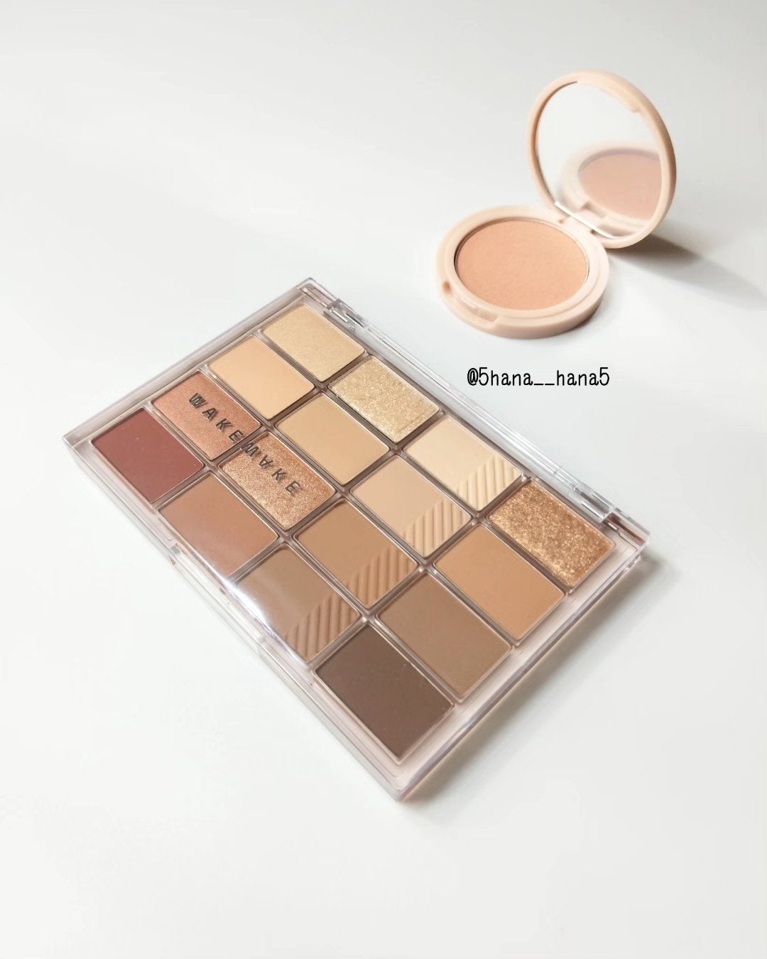 ソフトブラーリングアイパレット/wakemake/アイシャドウパレットを使ったクチコミ(2枚目)