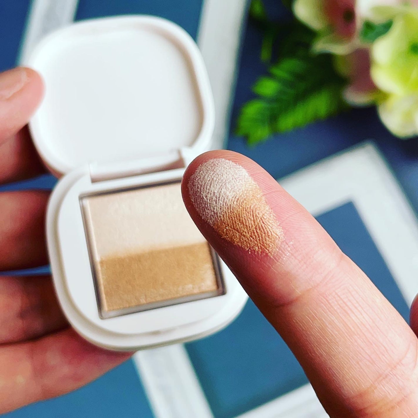 アイカラー/media luxe/アイシャドウパレットを使ったクチコミ(6枚目)