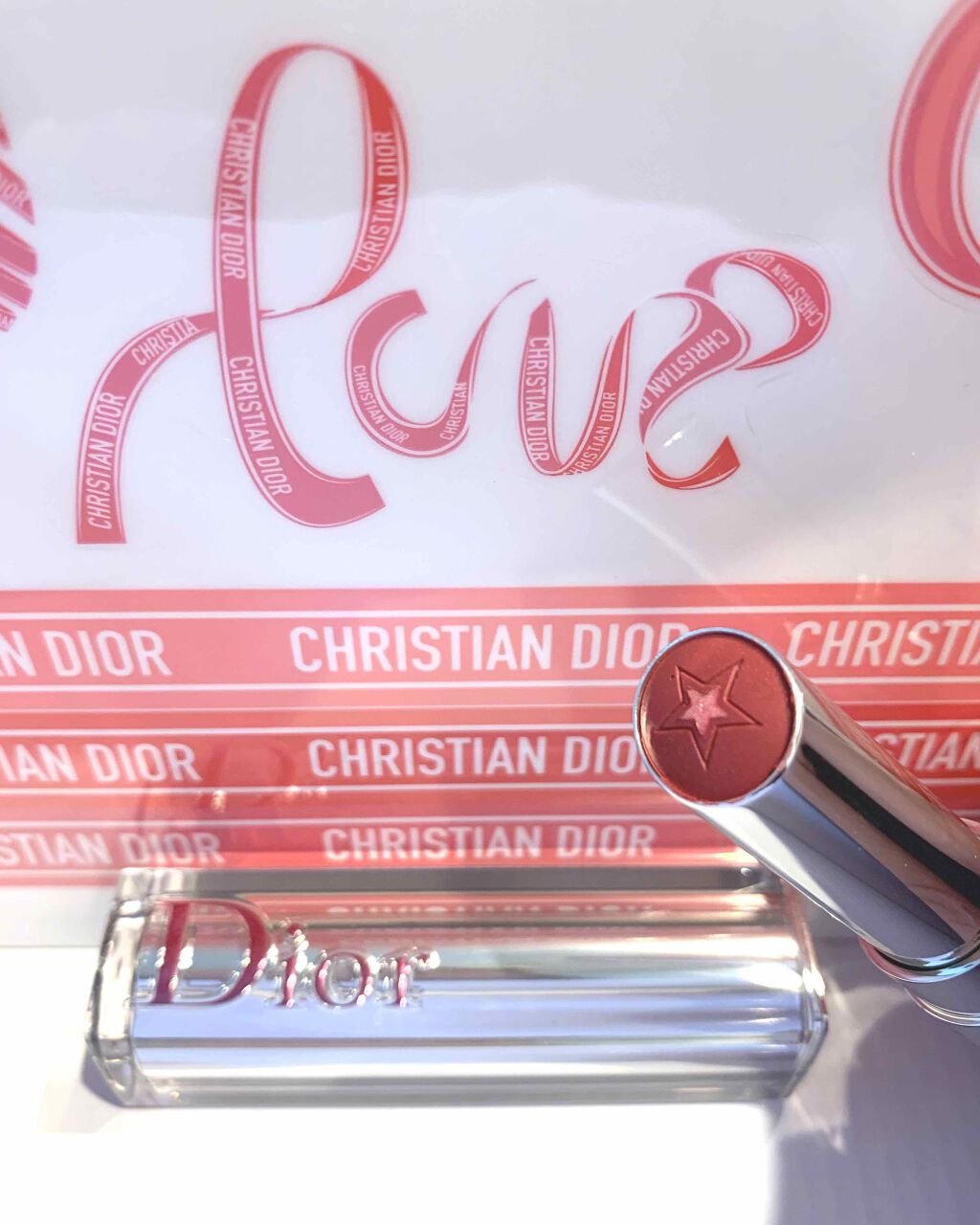 ディオール アディクト ステラー ハロ シャイン 667 ピンク スター（生産終了）/Dior/口紅を使ったクチコミ（1枚目）