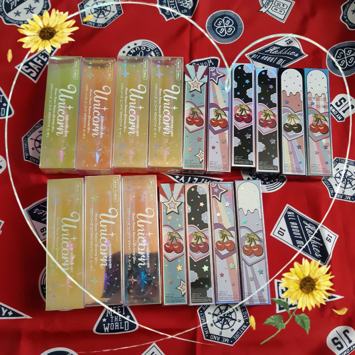 グリスニングウォータリングティント/FlowerKnows/リップティントを使ったクチコミ(1枚目)