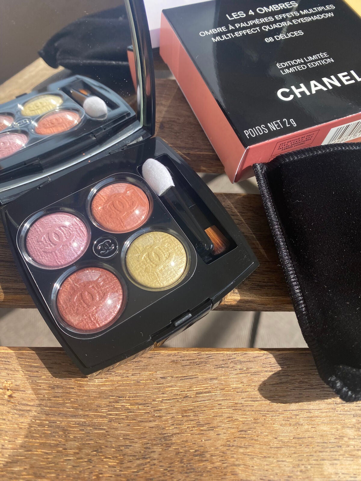 レ キャトル オンブル/CHANEL/アイシャドウパレットを使ったクチコミ(8枚目)