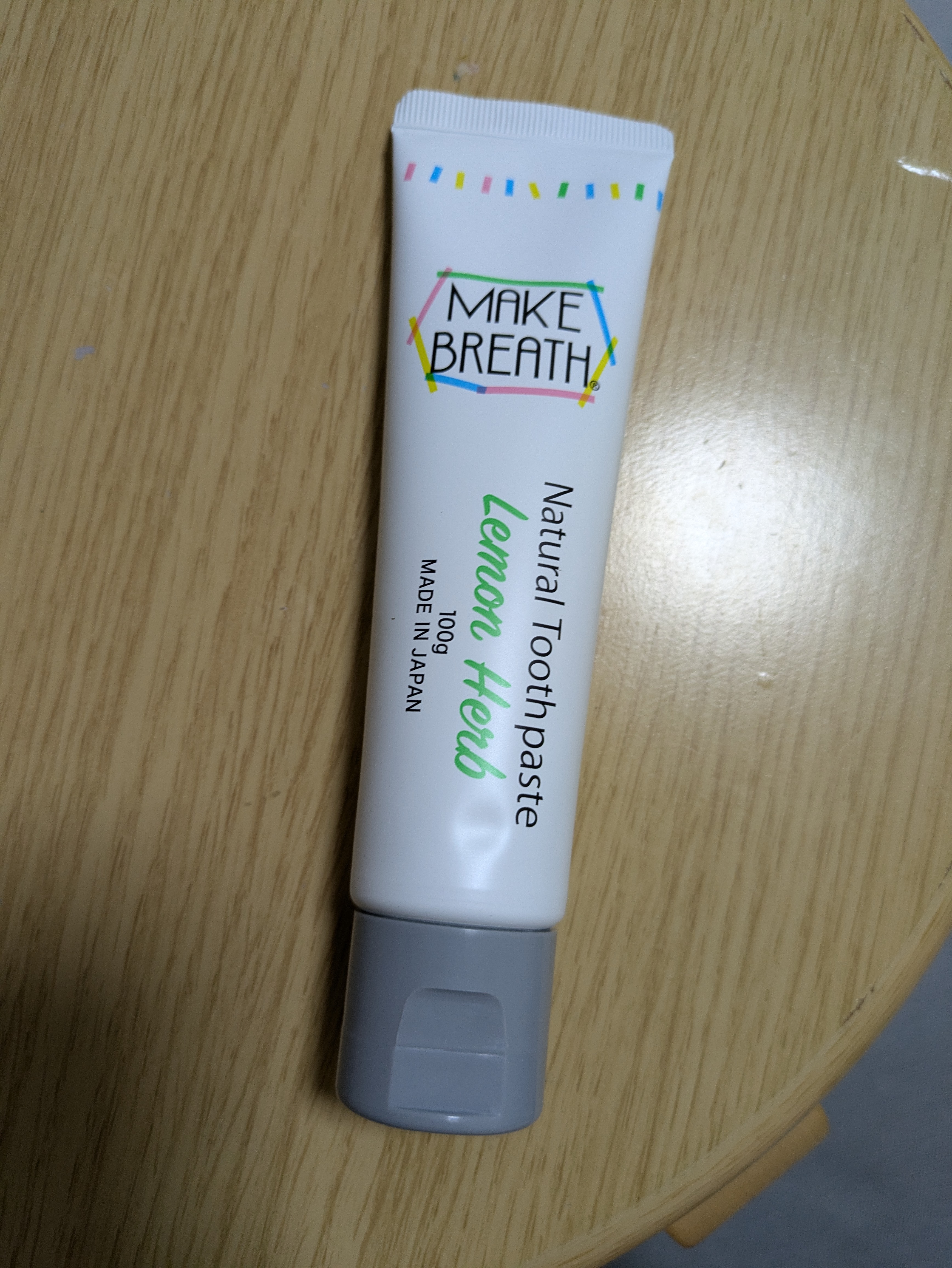 メイクブレス ハミガキ/MAKE BREATH/歯磨き粉を使ったクチコミ（1枚目）