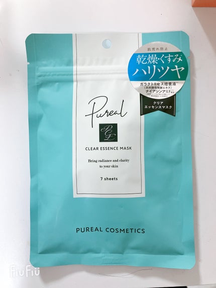 クリアエッセンスマスク/ピュレア/シートマスク・パックを使ったクチコミ(1枚目)