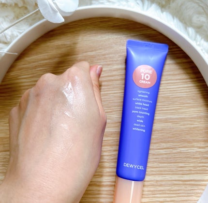 ポアーテンクリーム/DEWYCEL/化粧下地を使ったクチコミ(8枚目)
