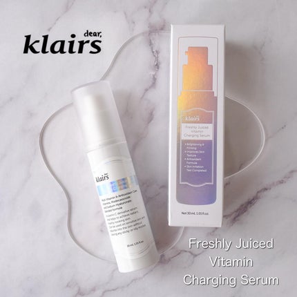 フレッシュリージュースドビタミンチャージングセラム(30ml)/Klairs/美容液を使ったクチコミ(1枚目)