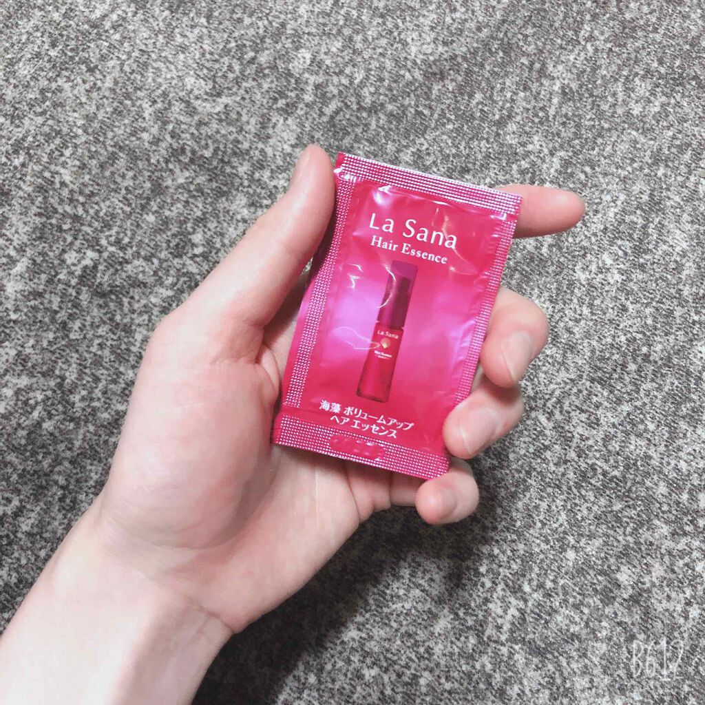 海藻 ボリュームアップ ヘア エッセンス/ラサーナ/アウトバストリートメントを使ったクチコミ（1枚目）
