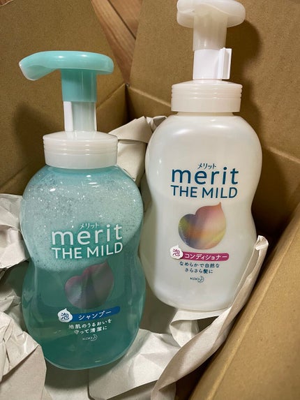 ザマイルド/メリット/市販シャンプーを使ったクチコミ(1枚目)