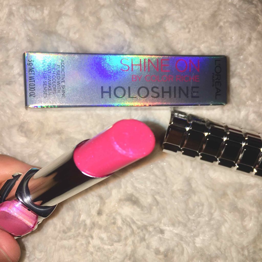 シャインオン/ロレアル パリ/口紅を使ったクチコミ(2枚目)