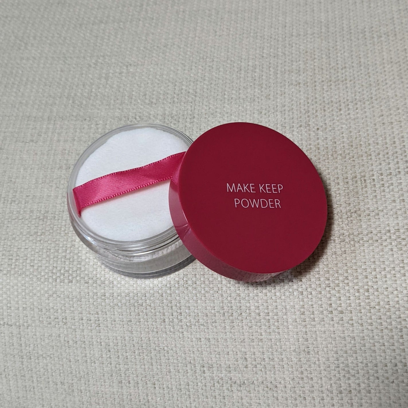 メイク キープ パウダー/コーセーコスメニエンス/ルースパウダーを使ったクチコミ(2枚目)